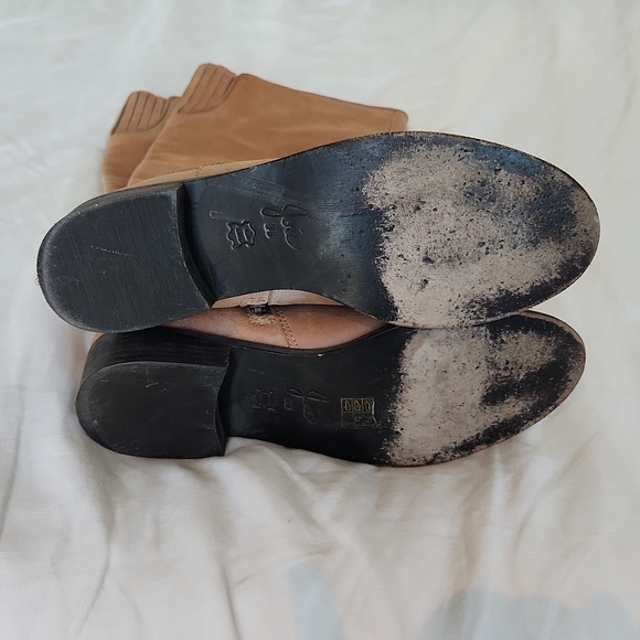 Joie tan Leather riding boots size 39 EU size - Picture 4 of 6